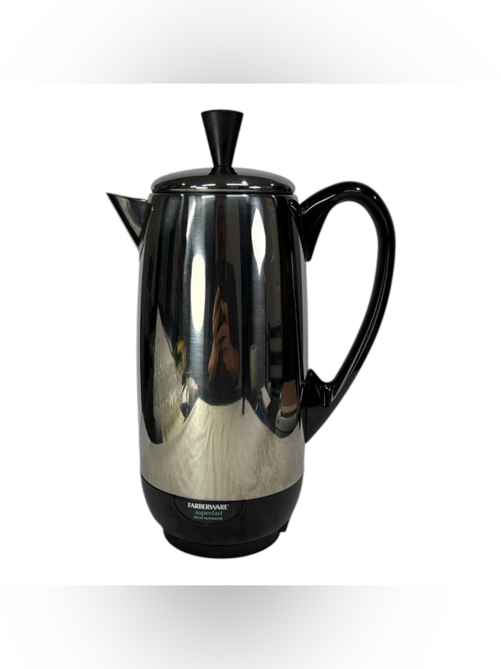 Vintage Superfast Farberware FCP412 Electric Coffee Pot Percolator 12 Cups Works